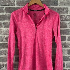 Nike Pink Long Sleeve Tee for Effortless Style